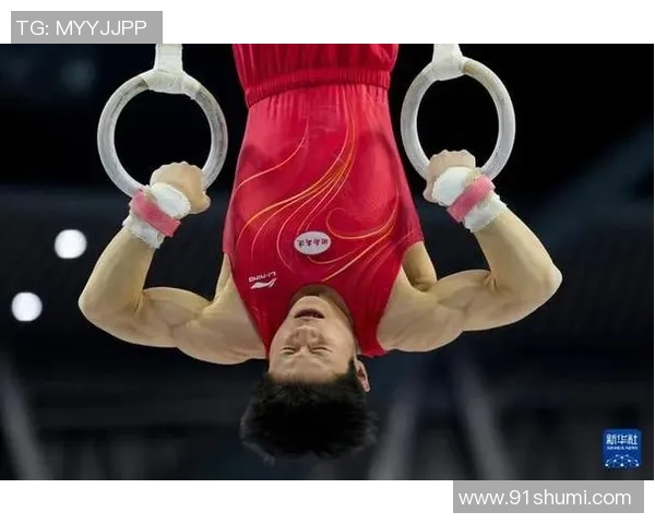 十五运会体操——男人吊环决赛:辽宁队选手刘洋夺冠
